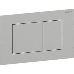 Tipka za aktiviranje vodokotlića - GEBERIT Sigma 40 Square - brušeni inox, easy clean