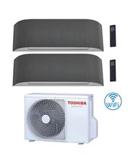 Klima uređaj s 2 unutarnje jedinice (2,5 + 3,5 kW) - TOSHIBA Haori Wi-Fi