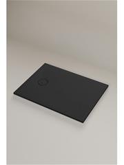 Tuš kada 120 x 90 cm, pravokutna - VOXORT Premium Leonora - keramička, crna