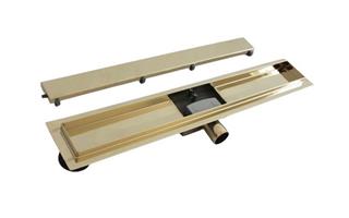 Tuš kanalica  80 cm - Pro Inox Gold - zlatna