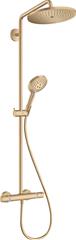Tuš set s termostatskom miješalicom - HANSGROHE Croma Select S - brušena bronca