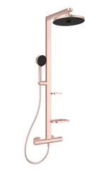 Tuš set s termostatskom miješalicom - IDEAL STANDARD Alu+ Rose - ružičasti