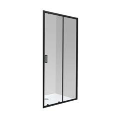Tuš vrata 100 x 195 cm - B-line Transparent - crna