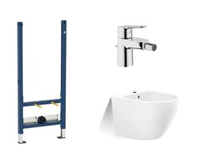 Ugradbena konzola s bideom i slavinom - Geberit & Grohe Everest