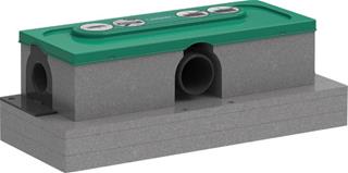 Ugradbeni element za tuš kanalicu Hansgrohe, 5,7 cm  - HANSGROHE uBox Universal