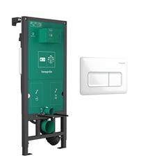 Ugradbeni vodokotlić s tipkom - HANSGROHE iFrame - bijela tipka, držači