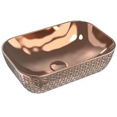 Umivaonik  46,5 cm - CONCEPTO Bell Tamba L - rose gold