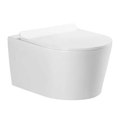WC školjka -  komplet s daskom - EVEREST Base Rimless Softclose