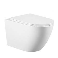 WC školjka -  komplet s daskom - EVEREST Level Rimless Softclose