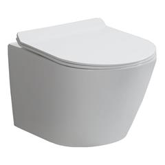 WC školjka -  komplet s daskom - EVEREST Tornado Invisible Rimless Softclose