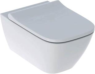 WC školjka -  komplet s daskom - GEBERIT Smyle Square Rimless Softclose
