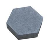 Betonski opločnik 6 x 21 x 24,3 cm - SEMMELROCK šesterokut, sivi