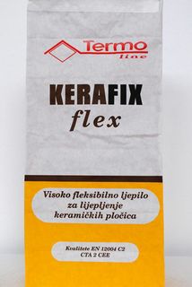 Ljepilo za keramiku, fleksibilno 25 kg - TERMO LINE Kerafix Flex