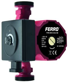 Cirkulacijska pumpa za centralno grijanje 25 - 60 - FERRO 25/6 E