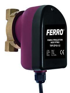 Cirkulacijska pumpa za sanitarnu toplu vodu 15-15 - FERRO CUW CP (85 mm)