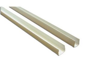 Profil za suhu gradnju 12,5 mm x 3 m - završni, plastični (PVC)