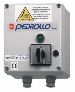 Upravljačka kontrolna kutija za pumpu 0,75 kW - PEDROLLO QEM 100