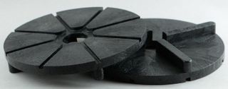 Podmetači za betonske ploče 5 mm x 14 cm - SEMMELROCK, plastični, crni