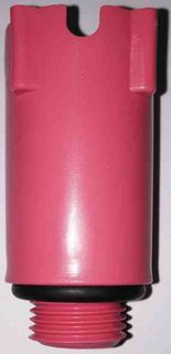 PVC čep za ispitivanje instalacije (tlačnu probu) 1/2" - crveni